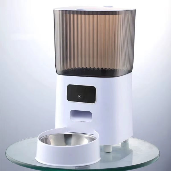 Smart Pet Feeder with Camera – 5L Auto Food Dispenser