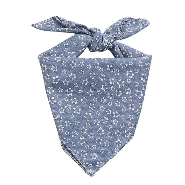 Pet Bandana – Plaid & Dots Style (Dog & Cat)