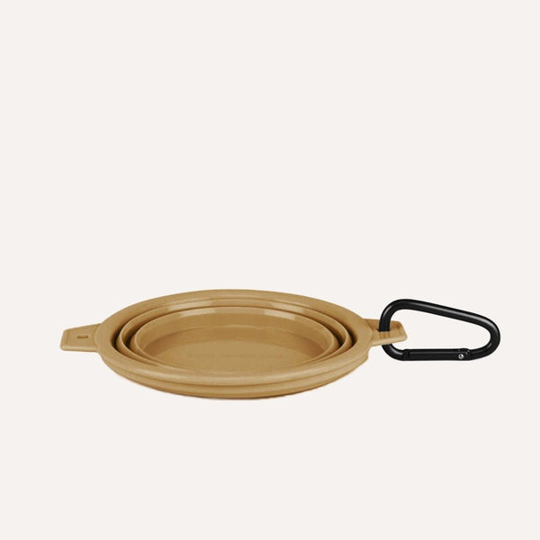 Tilley + Me Collapsible Travel Pet Bowl with Clip